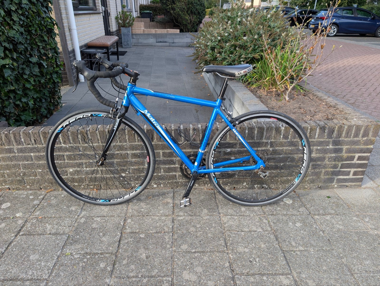Matra Strada racefiets, Fietsen en Brommers, Fietsen | Racefietsen, Overige merken, 28 inch, Gebruikt, Velgrem