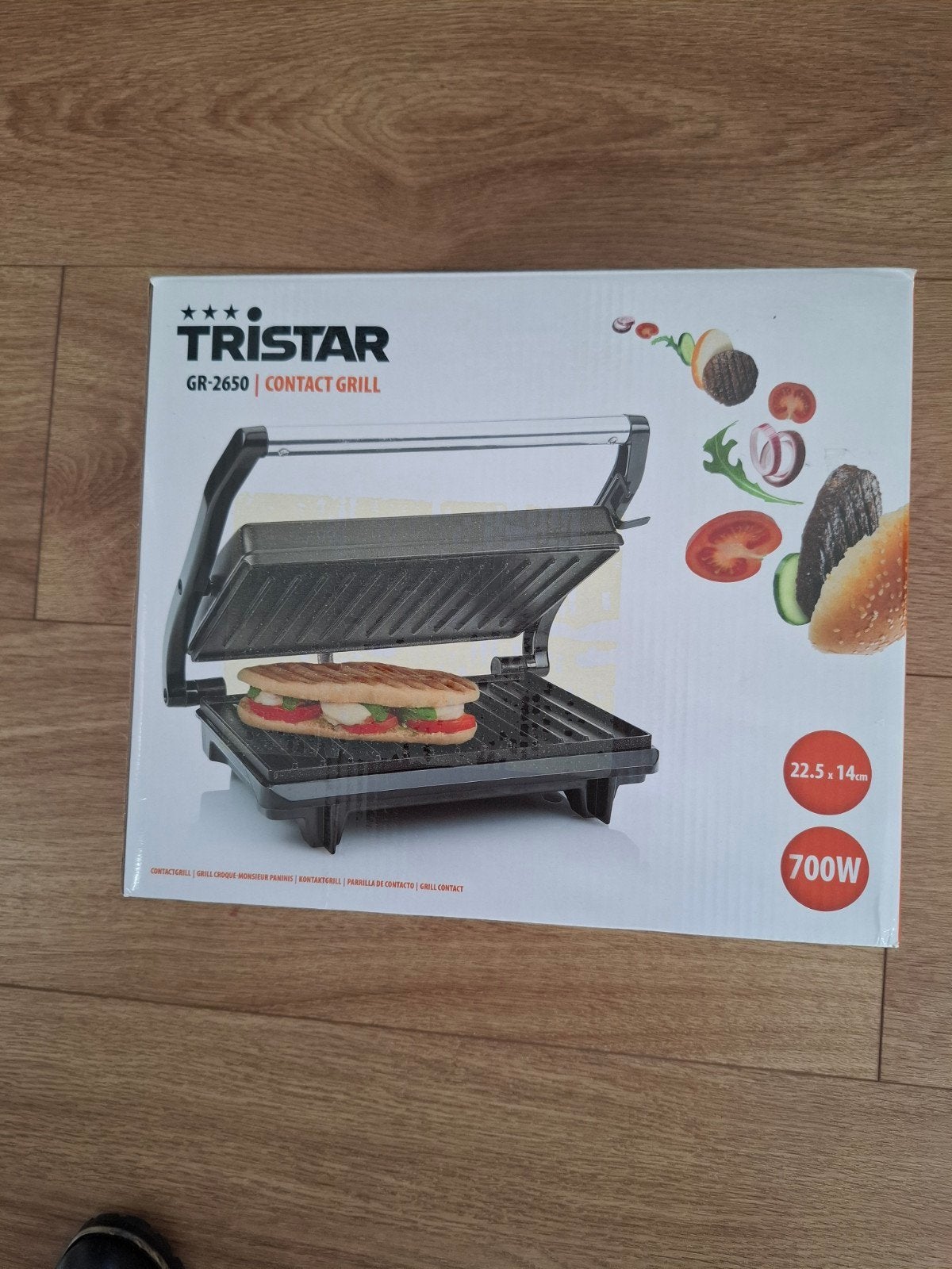 Tristar Contact Grill, Witgoed en Apparatuur, Ophalen, Nieuw