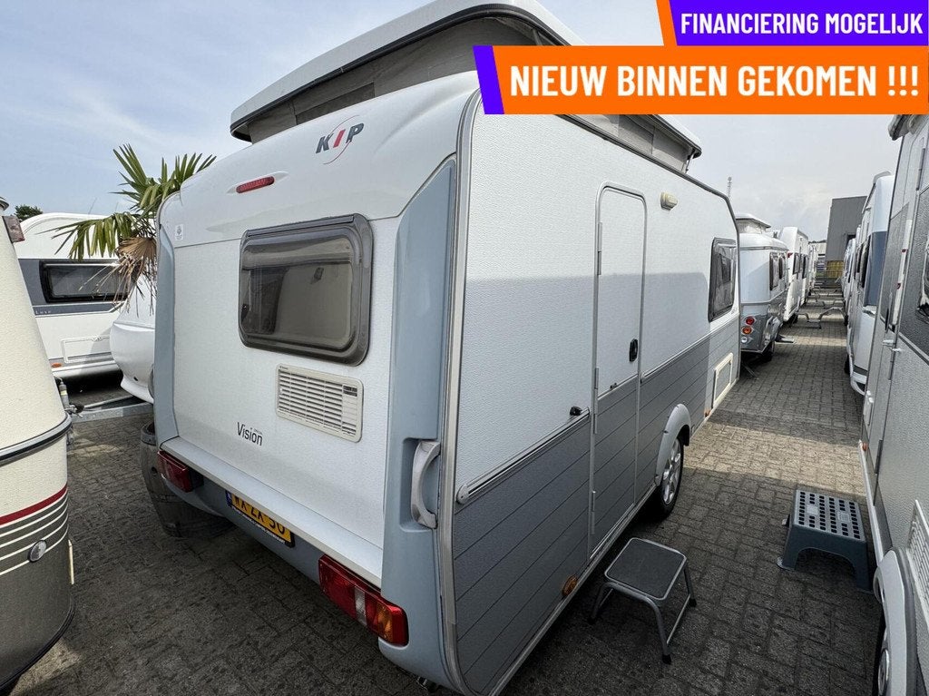 Kip VISION SPECIAL 41 EKR, LENGTE BEDDEN,MOVER,FIETSENDRAGER, Caravans en Kamperen, Kip, Tot en met 2, Bedrijf, 750 - 1000 kg