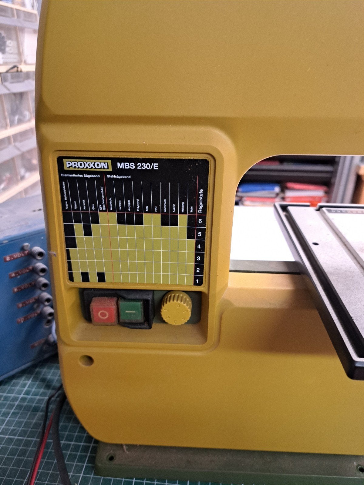 Proxxon MBS 230/E Lintzaag - Precisie Modelbouw Zaag, Ophalen