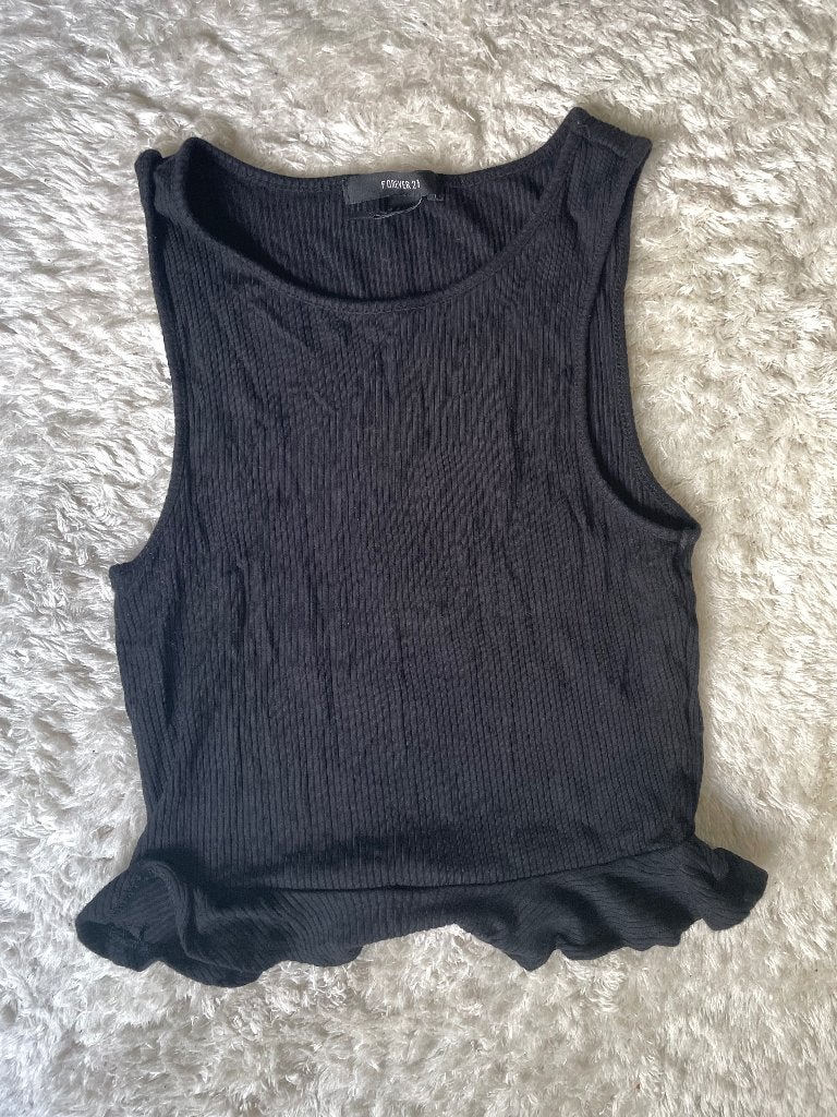 Forever 21 top, Zwart, Nieuw, Ophalen of Verzenden, Forever 21
