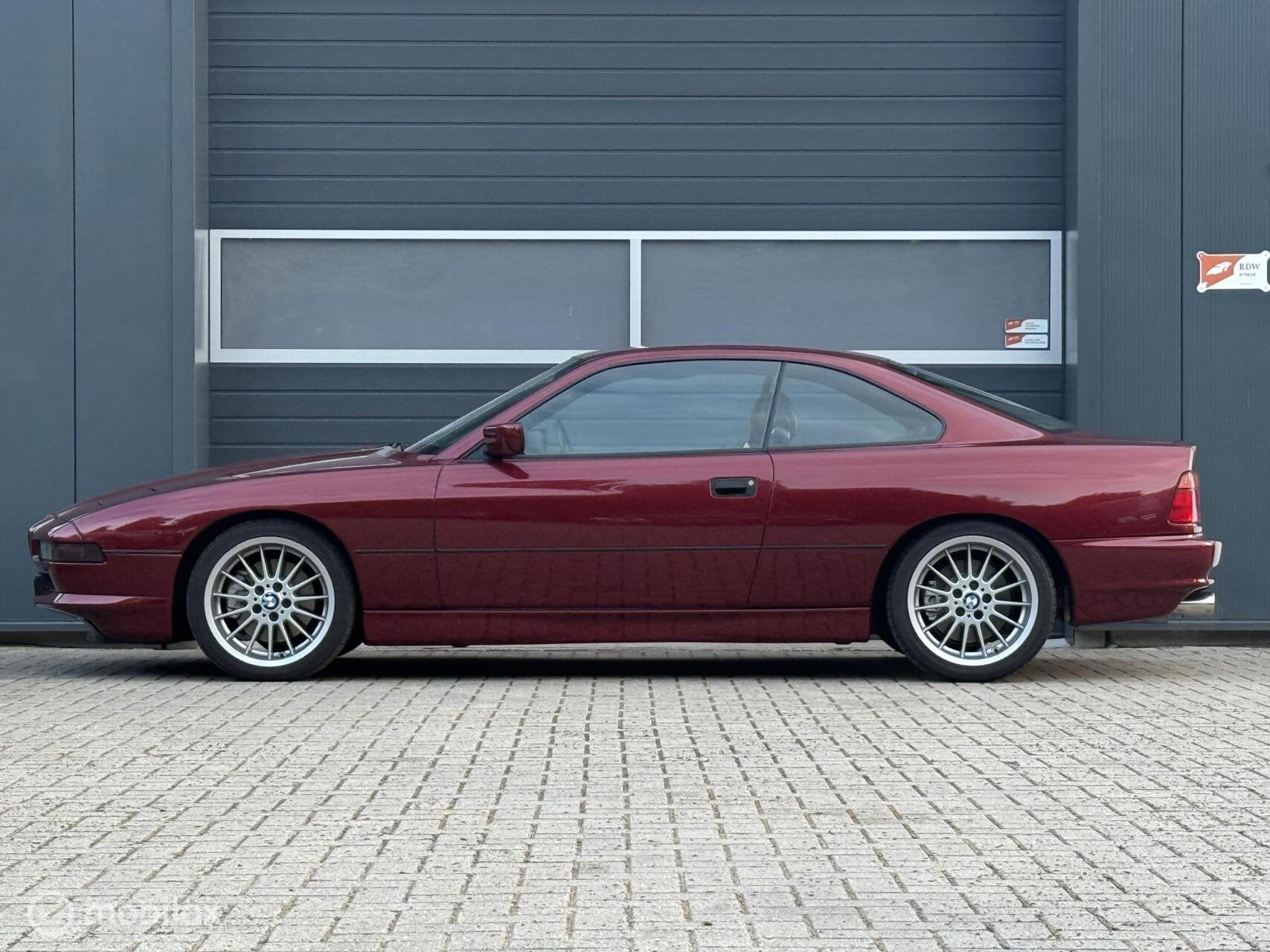 BMW 850 Ci Automaat BMW-Calypso-Rot, Orig NL, Uniek, foto 6
