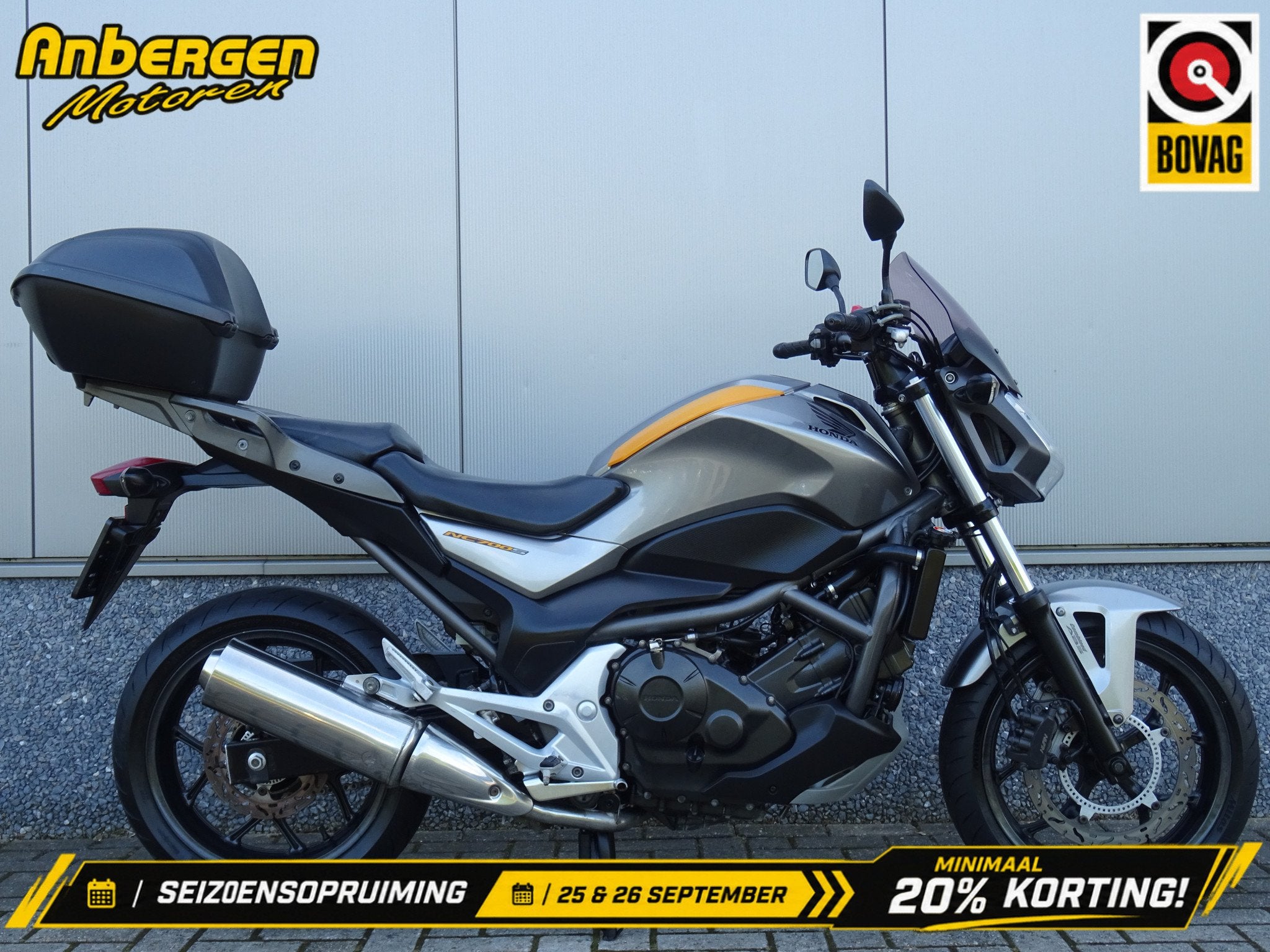 Honda NC 700 S ABS (bj 2013), 700 cc, Naked bike, Gebruikt, Bedrijf