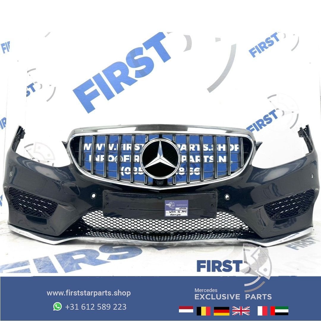 W212 BUMPER FACELIFT AMG Voorbumper COMPLEET Mercedes 2012-2, Gebruikt, -, Voor, Ophalen of Verzenden