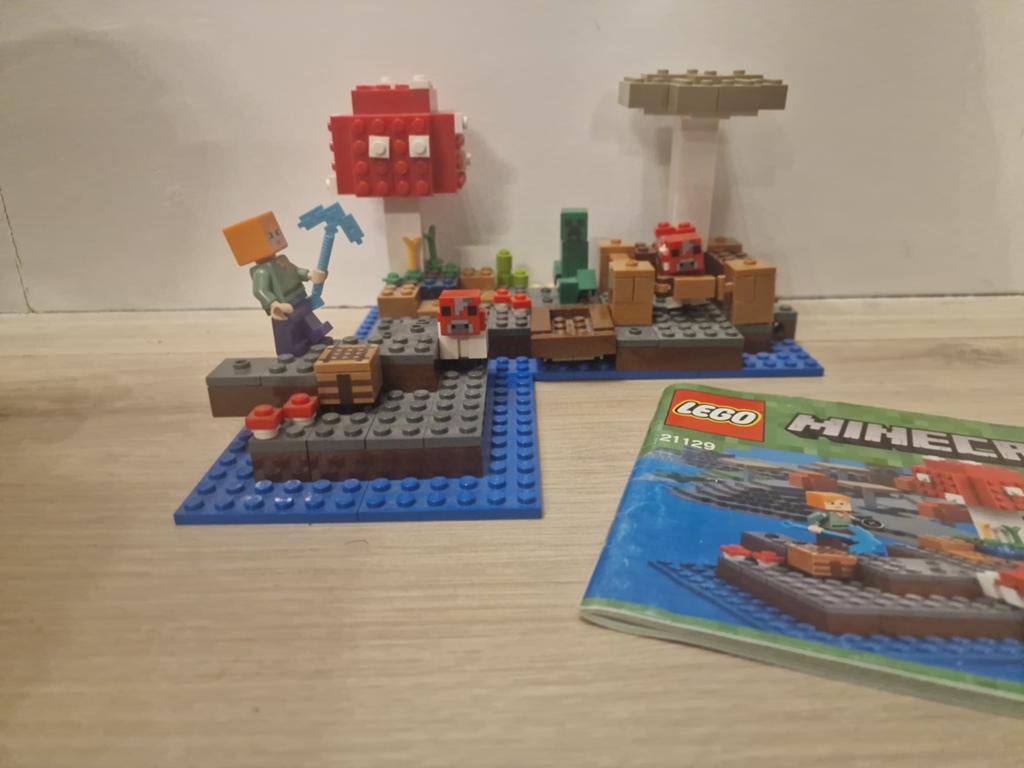 Minecraft lego  mushroom island, Ophalen of Verzenden