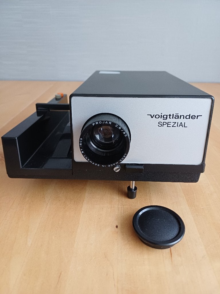 diaprojector, Ophalen, Gebruikt