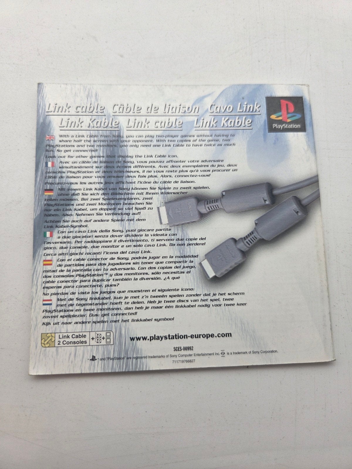 Cool Boarders 2 - Playstation 1 Handleiding, Gebruikt, Sony Interactive Entertainment Europe Ltd, 10 Great Marlborough Street, London, W1F 7LP, UK