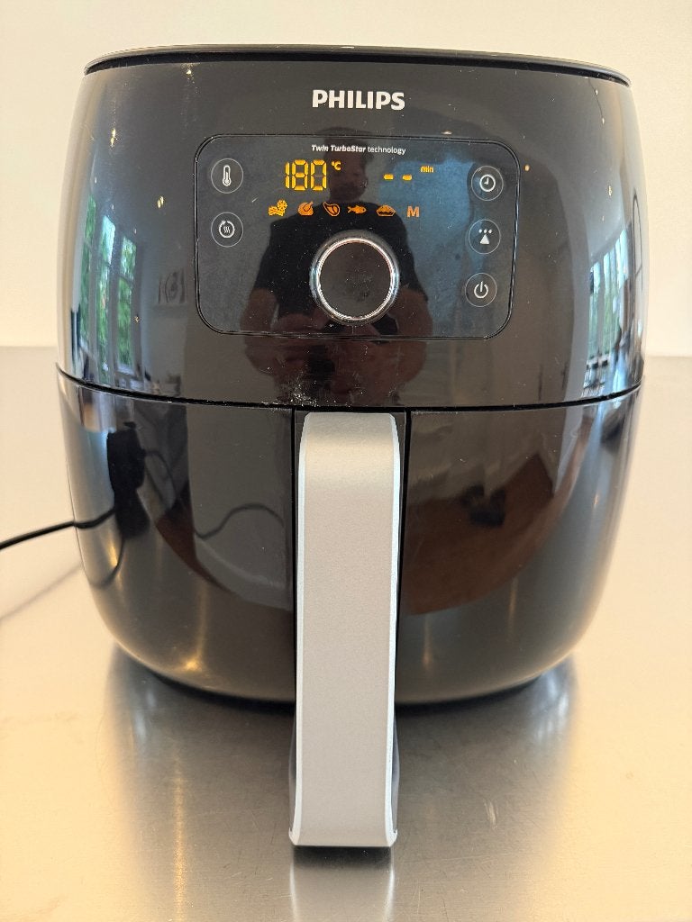 Philips Premium Airfryer XXL HD976X – 7.3L – Goede staat, Ophalen of Verzenden, Gebruikt, Airfryer, 1000 t/m 1499 gram