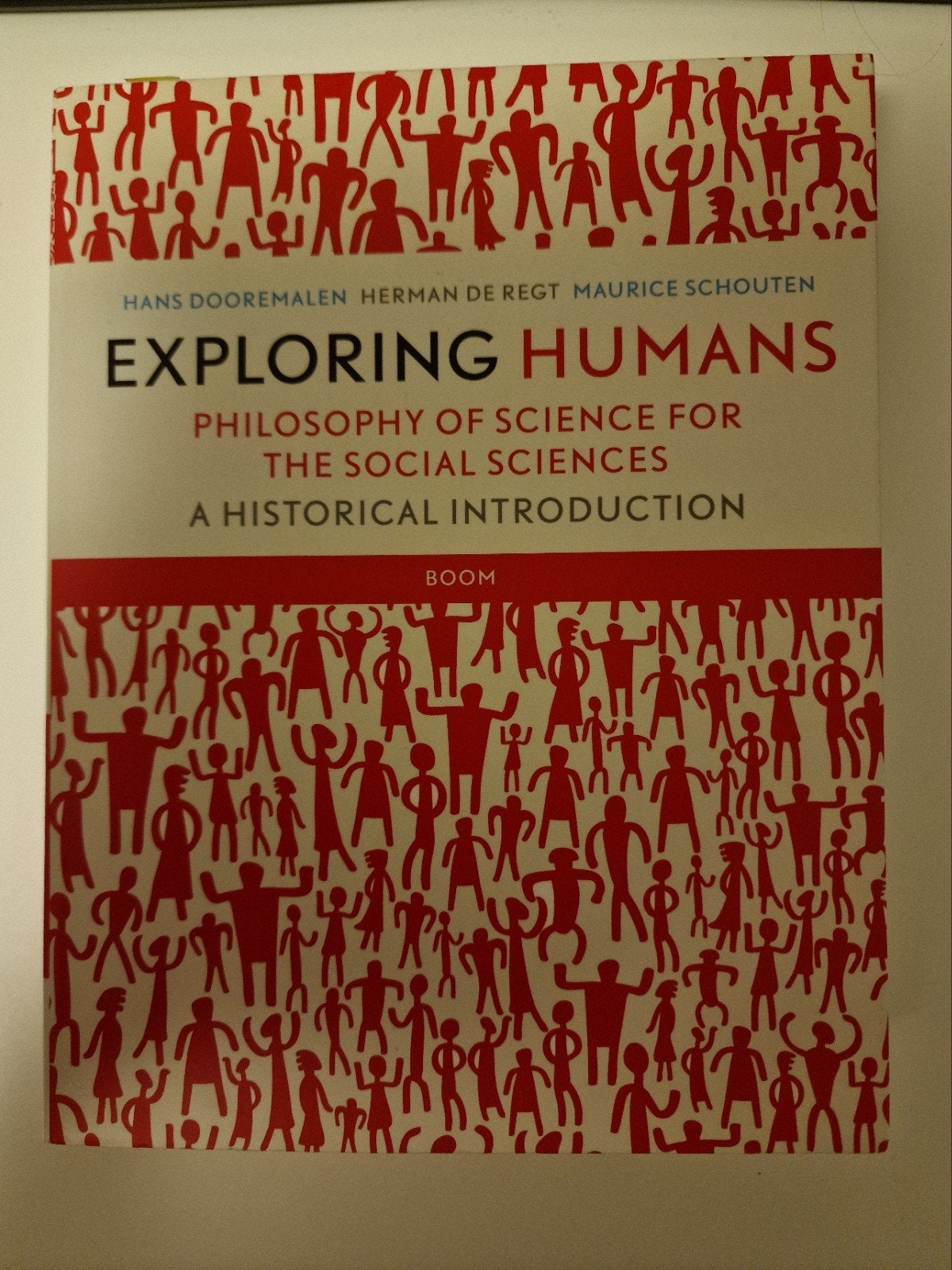 Exploring Humans: Philosophy of Science for Social Sciences, Boeken, Gelezen, Ophalen of Verzenden, Gamma, Hans Dooremalen, Herman de Regt, Maurice Schouten