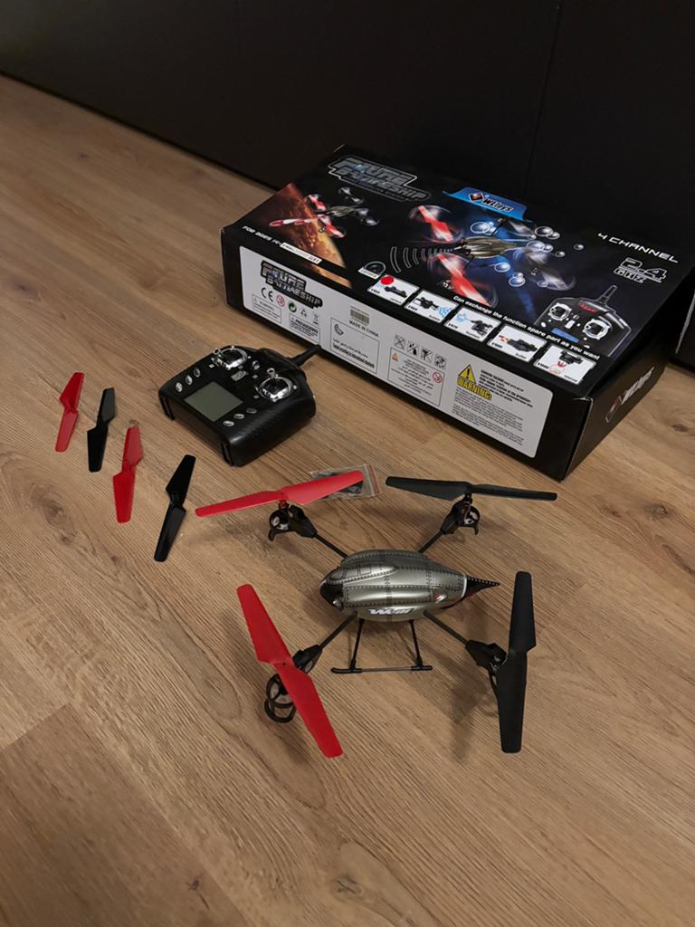 Quadcopter Drone net camera, Ophalen of Verzenden, Zo goed als nieuw, Met camera