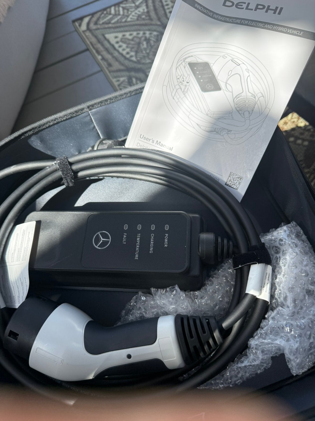 Mercedes , charging cable, Delphi, high-voltage battery, Ophalen of Verzenden, Nieuw, Laadkabel