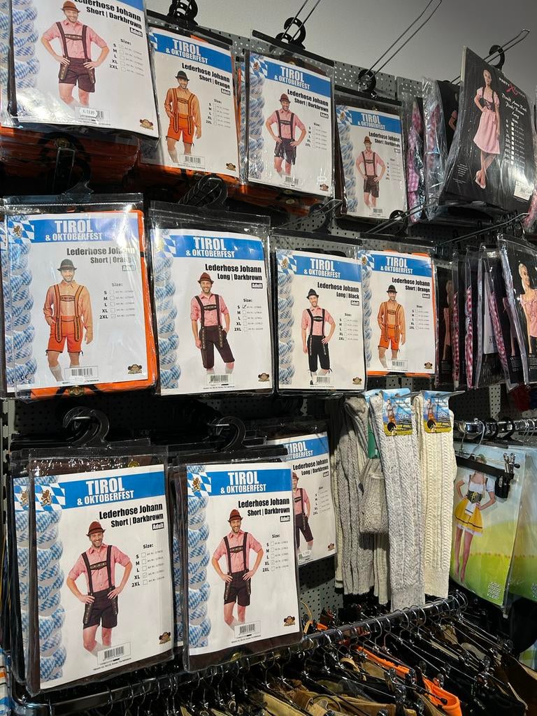 Oktoberfest Kleding: Lederhosen & Dirndls (Nieuw), Kleding | Dames, Carnavalskleding en Feestkleding, Ophalen, Maat 46/48 (XL) of groter