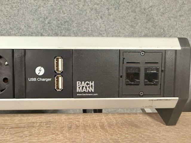 Bachmann Stopcontact met USB-oplader,ethernetconnector,10st, Ophalen of Verzenden, Gebruikt, Stopcontact