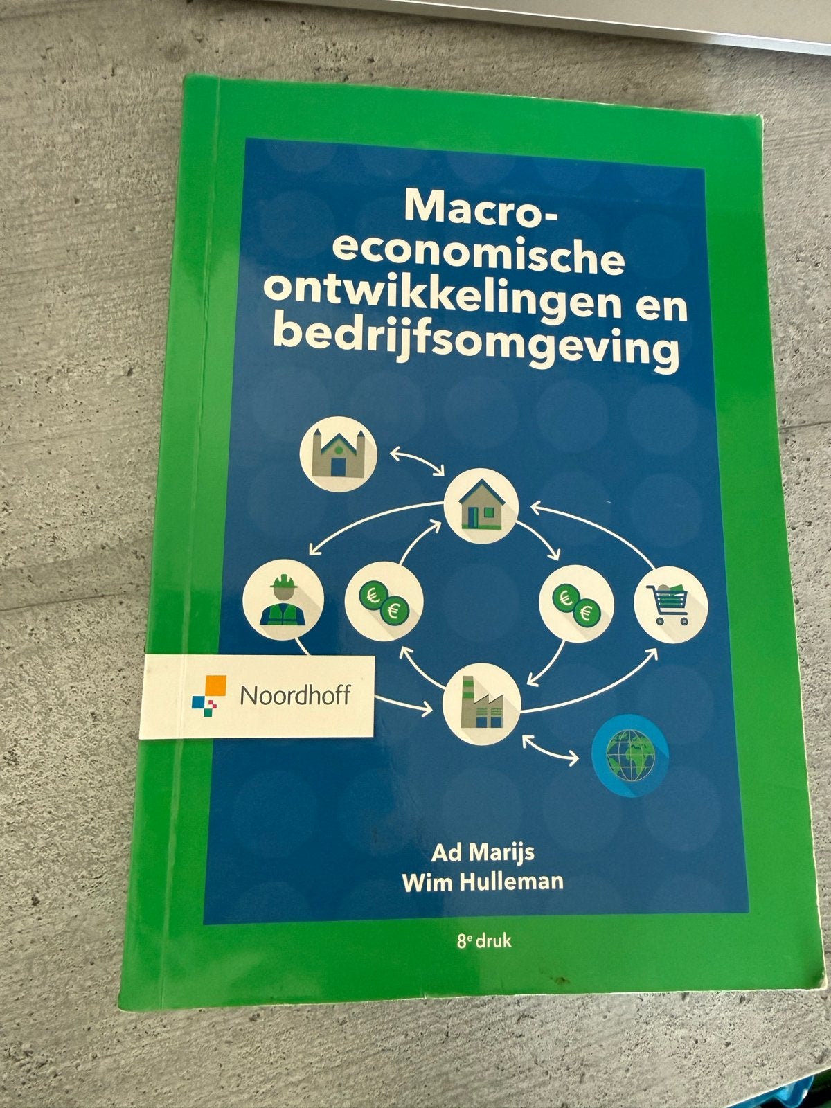 Macro-economische ontwikkelingen en bedrijfsomgeving, Ophalen of Verzenden, Gamma, Zo goed als nieuw, HBO