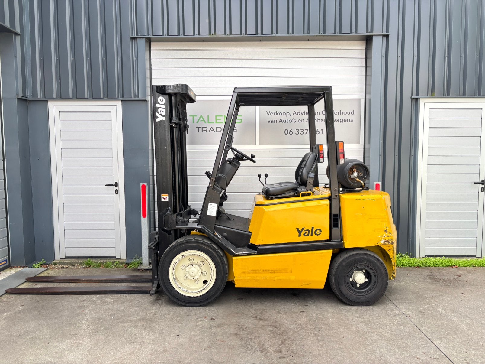 Yale GLP30 Heftruck LPG Duplo/doorkijkmast LAGE URENSTAND!, 2000 tot 3000 kg, Ophalen, LPG, Heftruck