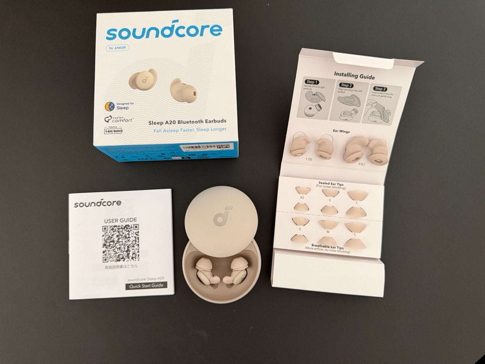 Soundcore Sleep A20 draadloze oordoppen, Ophalen, Soundcore, Bluetooth, Zo goed als nieuw