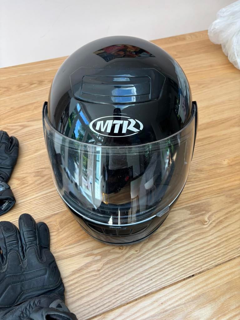 MTR motorhelm maat s, Motoren, Ophalen, Tweedehands, Integraalhelm, Overige merken