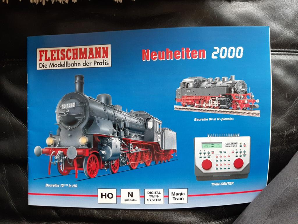 Fleischmann bladen., Ophalen of Verzenden, Gelezen, Trein