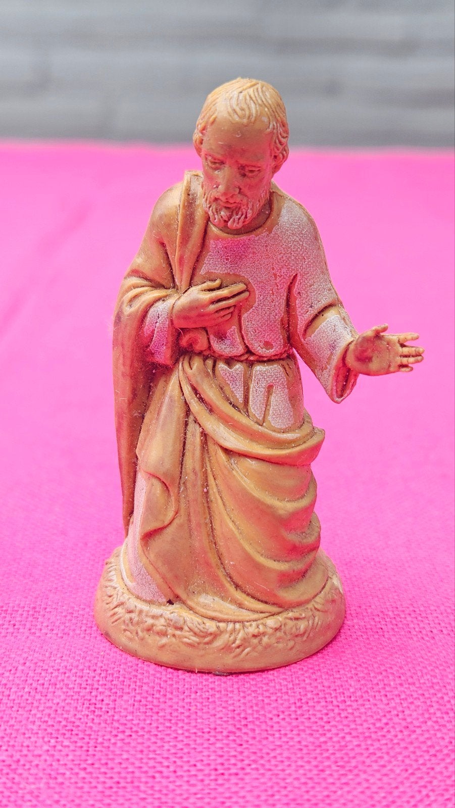 Vintage Jozef beeldje - Kerststal figuur, Ophalen of Verzenden