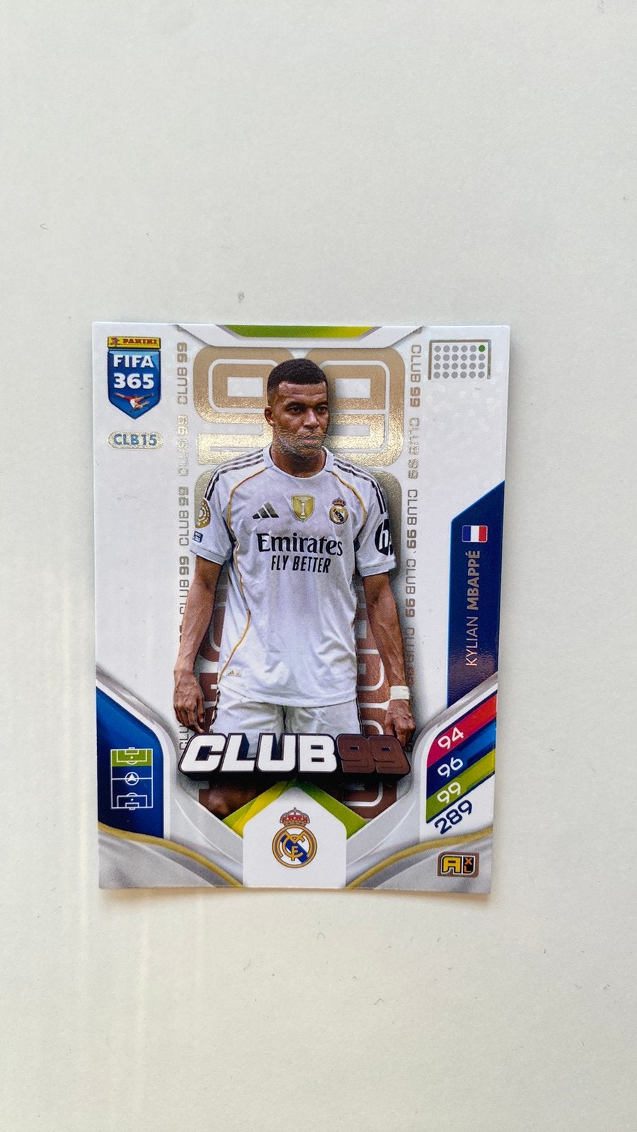 Voetbalkaartje kylian mbappe, Hobby en Vrije tijd, Stickers en Plaatjes, Ophalen of Verzenden, Zo goed als nieuw, Plaatje
