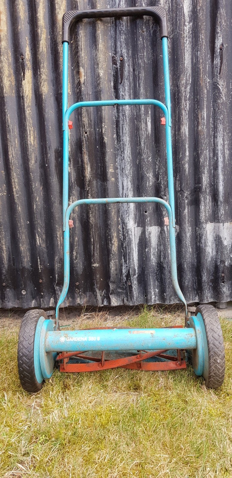 Hand grasmaaier Gardena 380 S, Ophalen, Gebruikt, Handgrasmaaier, 40 t/m 49 cm
