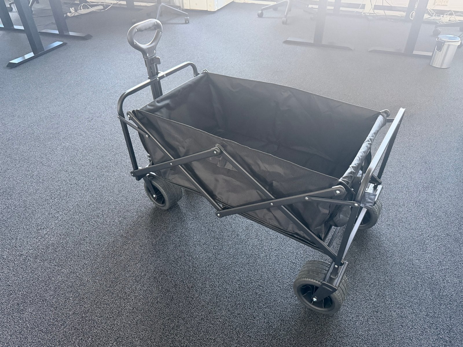 Opvouwbare Bolderkar XL - Stevig, Waterproof & All-Terrain, Caravans en Kamperen, Bolderkarren, Ophalen, Opvouwbaar, Nieuw