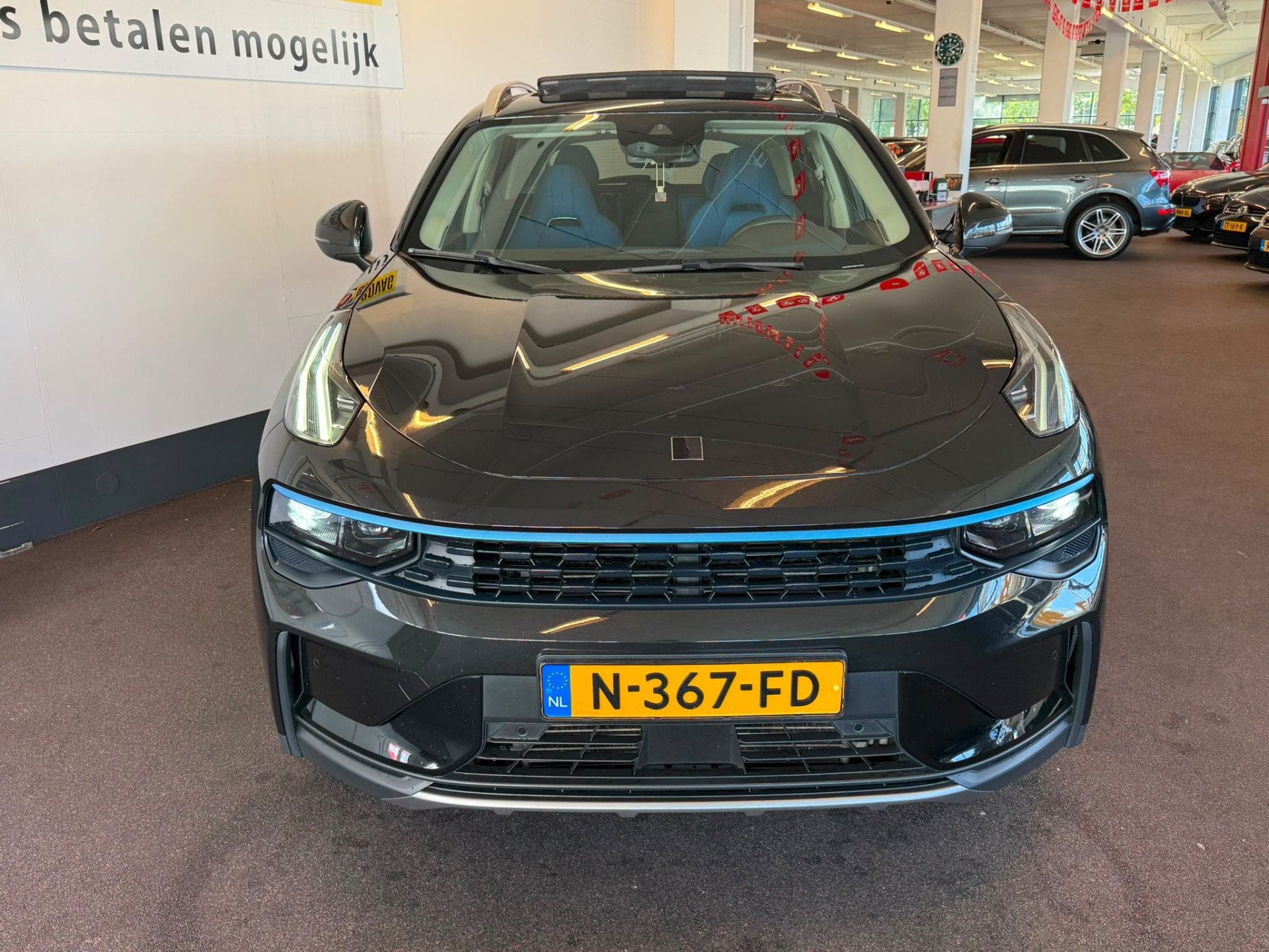 Lynk & Co 01 1.5 | Panoramadak | Achteruitrijcamera | Naviga, Auto's, Stof, Met garantie (alle), 82 pk, Bedrijf