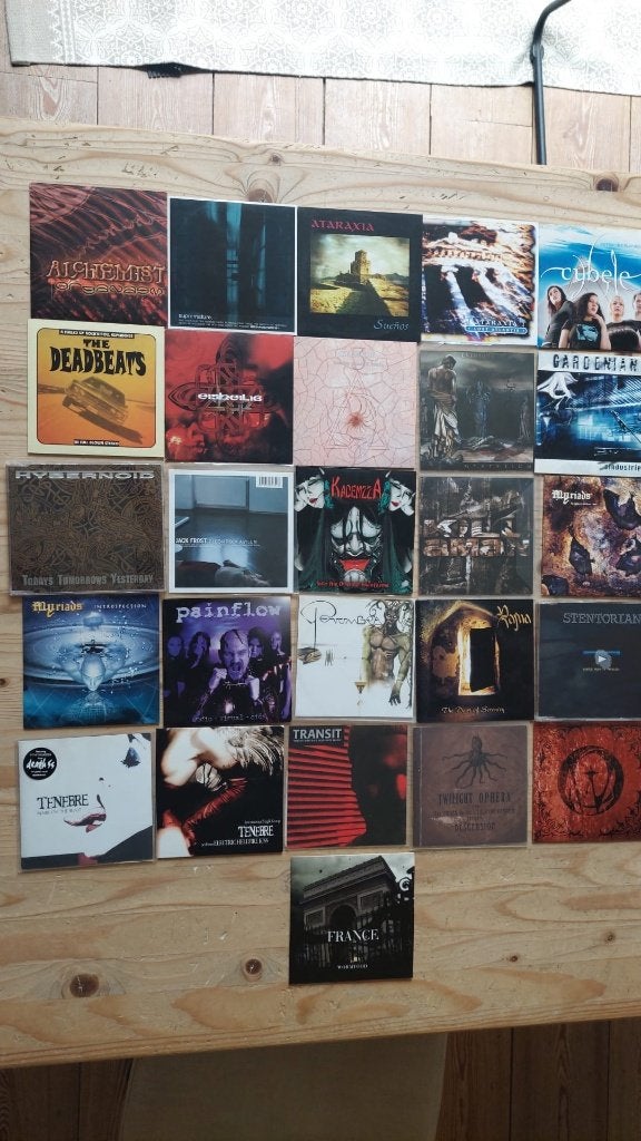26 metal promo CDs, Verzenden, Zo goed als nieuw, Heavy metal, Promo