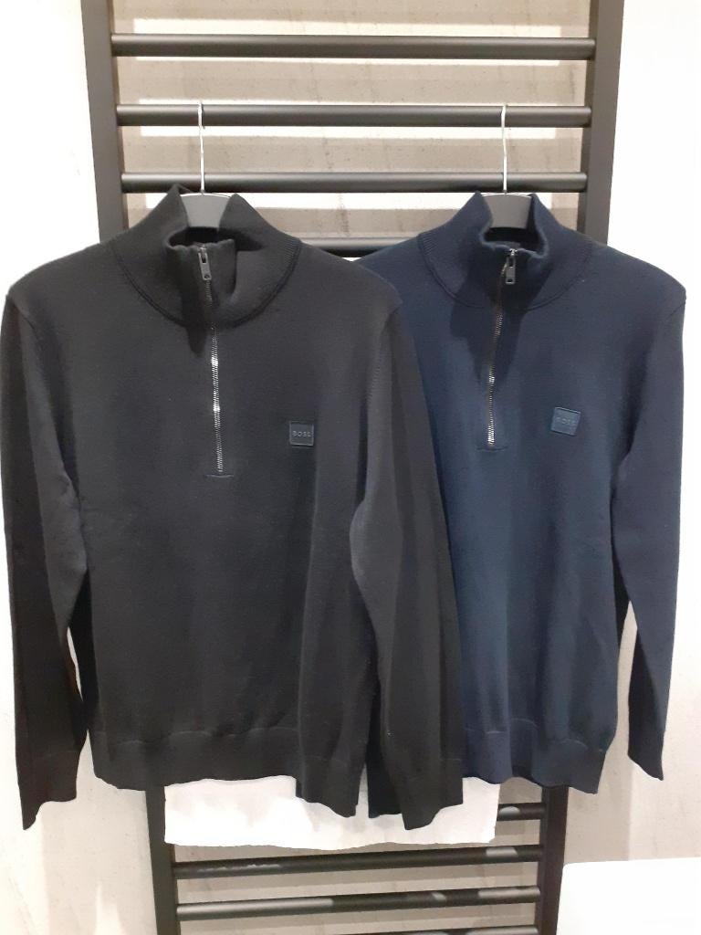 BOSS Orange Half Zip jumpers !! GLOEDNIEUW !!, Maat 52/54 (L), Verzenden, Zwart, Nieuw