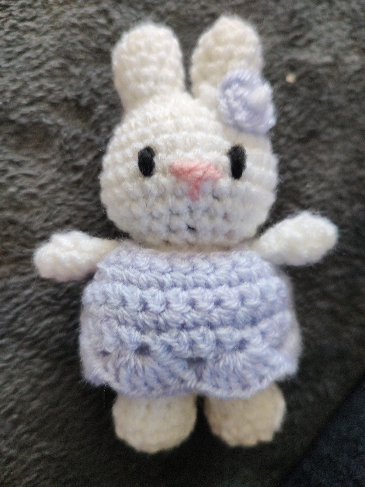 Gehaakte Nijntje-achtige knuffel - Handgemaakt konijntje, Kinderen en Baby's, Overige merken, Handgemaakt, Nijntje, Ophalen of Verzenden