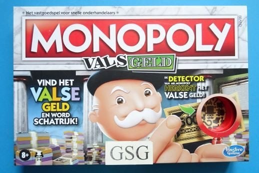 Monopoly vals geld nr. 0321 F2674 104-00, Ophalen, Nieuw