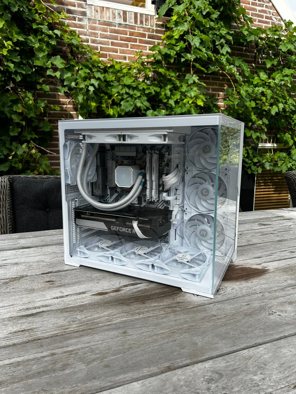 Game PC | i7-7700K | RTX 3060 Ti 8GB | 16GB | 1TB | Wit, Ophalen of Verzenden, Zo goed als nieuw, Gaming, SSD
