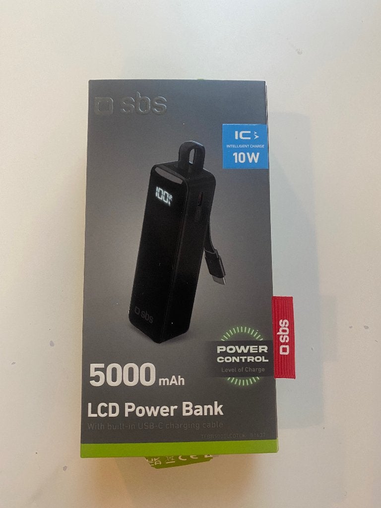Powerbank, Telecommunicatie, Powerbanks, Ophalen of Verzenden, Zo goed als nieuw, Sbs