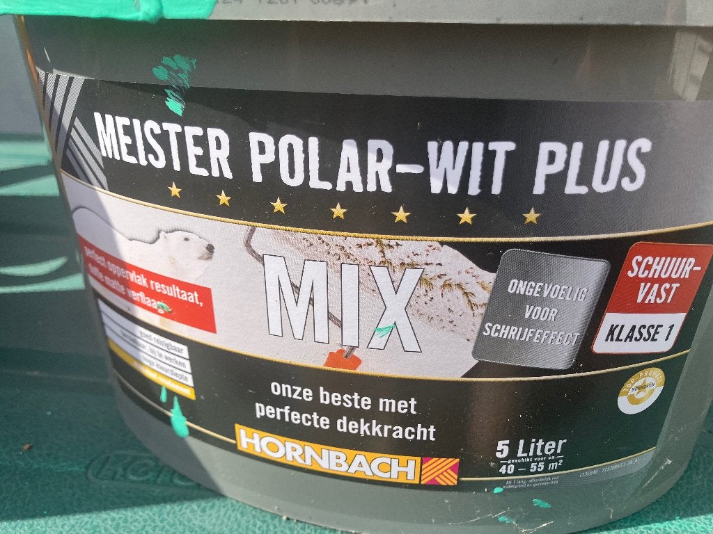 Muurverf Harry Potter Groen, Ophalen, Minder dan 5 liter, Groen, Verf