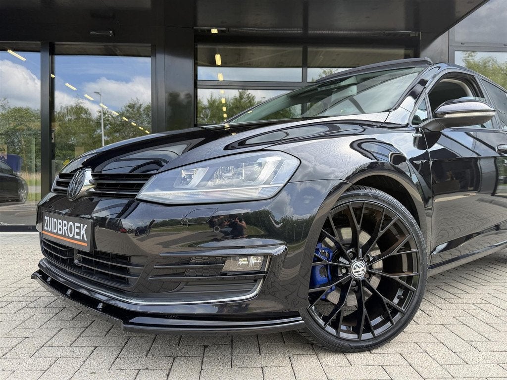 Volkswagen Golf 1.4 TSI R-Line | Pano | Maxton | Cruise | Na, Gebruikt, 4 cilinders, 1290 kg, Zwart