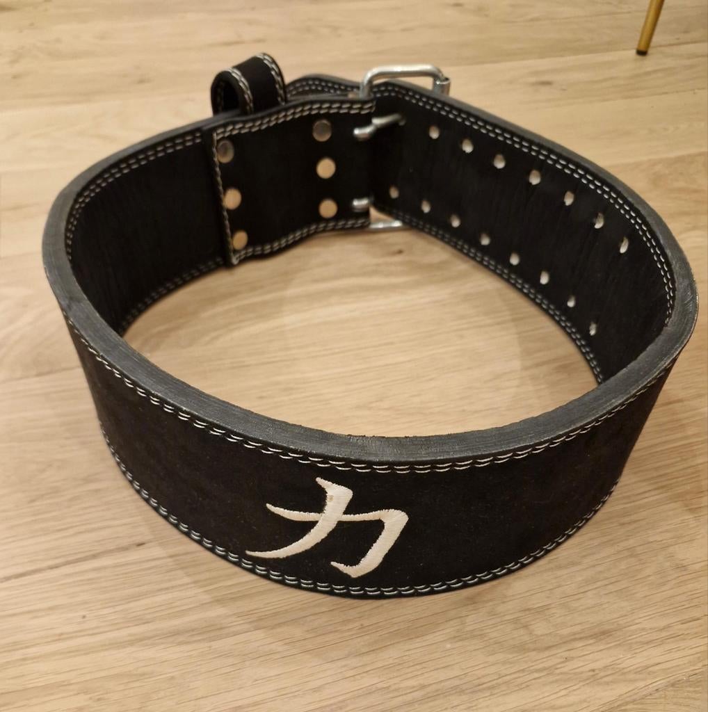 Double Prong Powerlifting Riem, Ophalen of Verzenden, Zo goed als nieuw, Buik, Halterriem