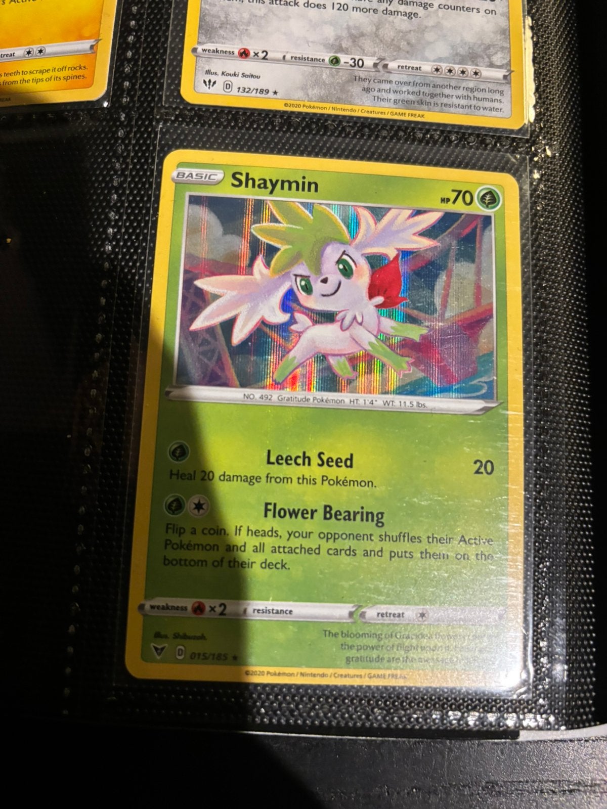 Pokémon Kaarten Holo’s Vivid Voltage / 185, Ophalen of Verzenden, Zo goed als nieuw, Meerdere kaarten