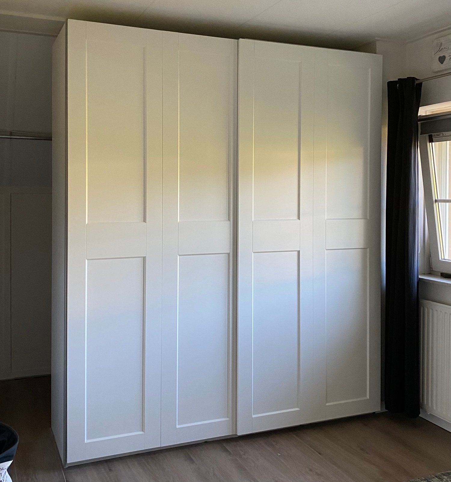 IKEA PAX WIT 200 cm breed 2 jaar oud, Huis en Inrichting, Ophalen, Met deur(en), 200 cm of meer, Zo goed als nieuw