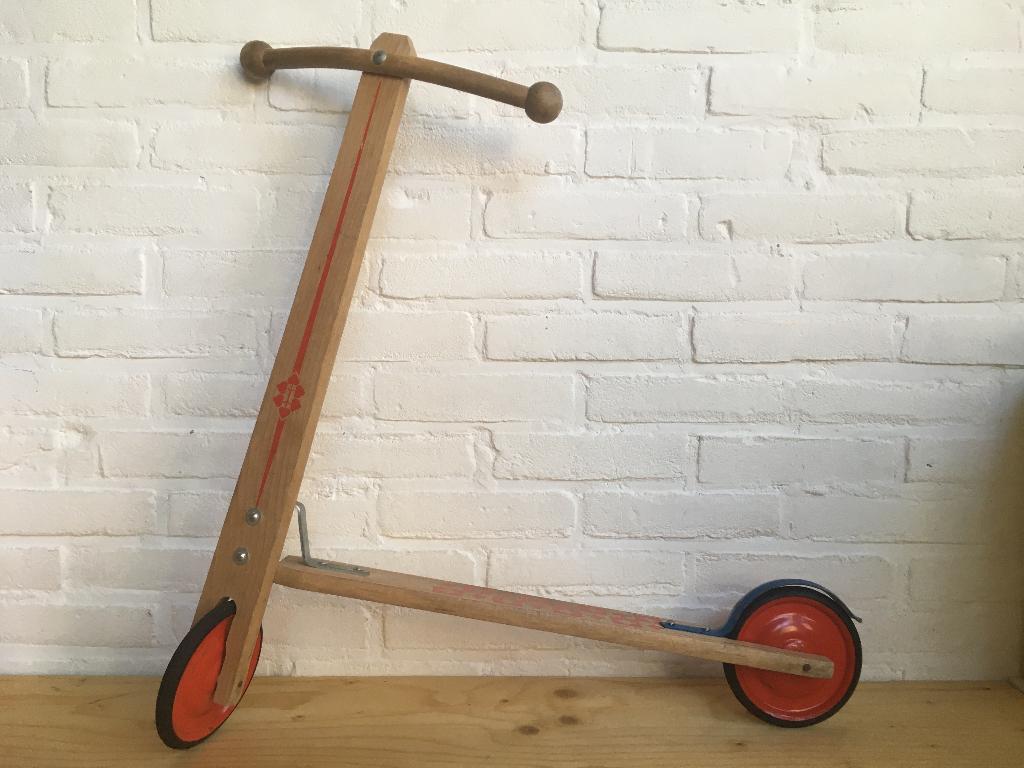 kinder Step hout vintage, Ophalen of Verzenden, Gebruikt, Gewone step