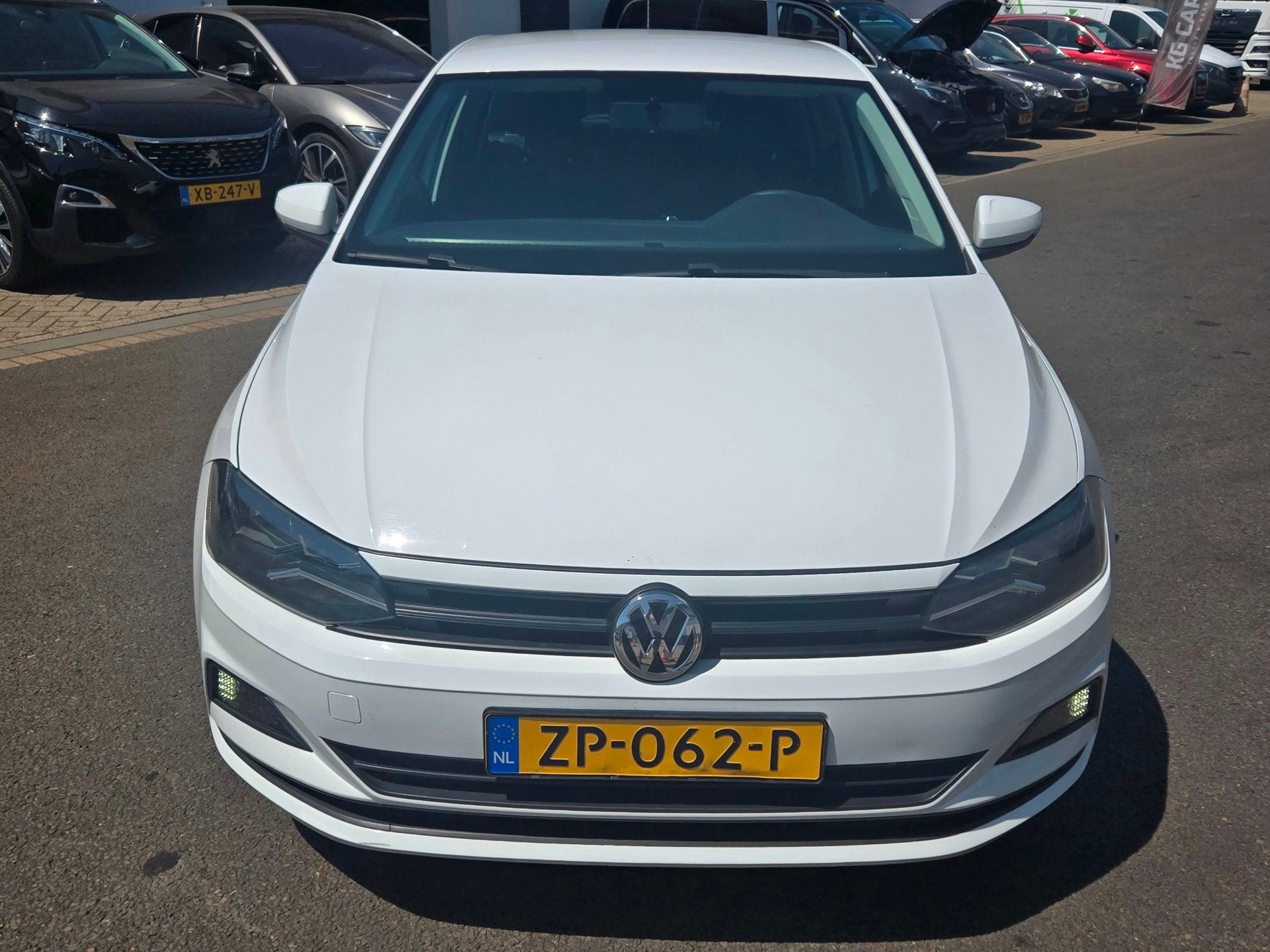 Volkswagen Polo 1.0 MPI Comfortline|El.Ramen|Airco|, Auto's, 1005 kg, Euro 6, Wit, Bedrijf