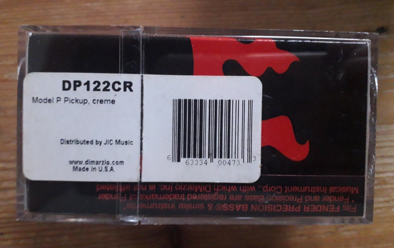 DiMarzio DP122CR P-bass Pickup creme, Muziek en Instrumenten, Ophalen of Verzenden, Nieuw, Elektrische basgitaar