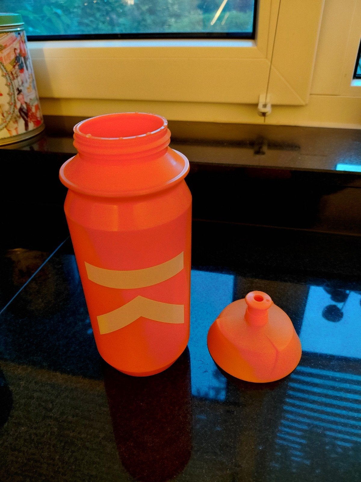 gratis op te halen oranje bidon drinkfles, Ophalen, Nieuw