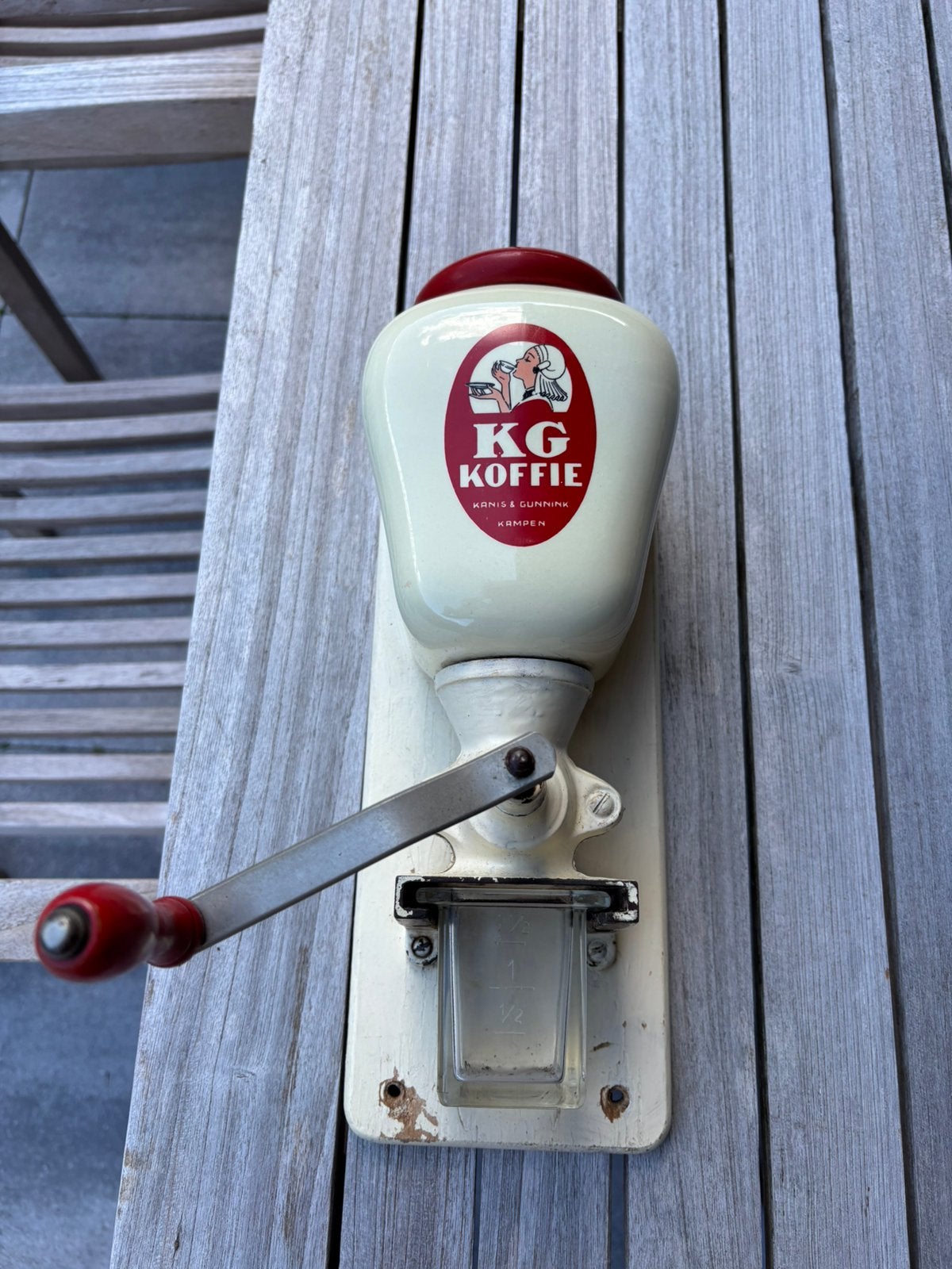 Koffiemolen Kanis en Gunnink uit Kampen, Ophalen of Verzenden