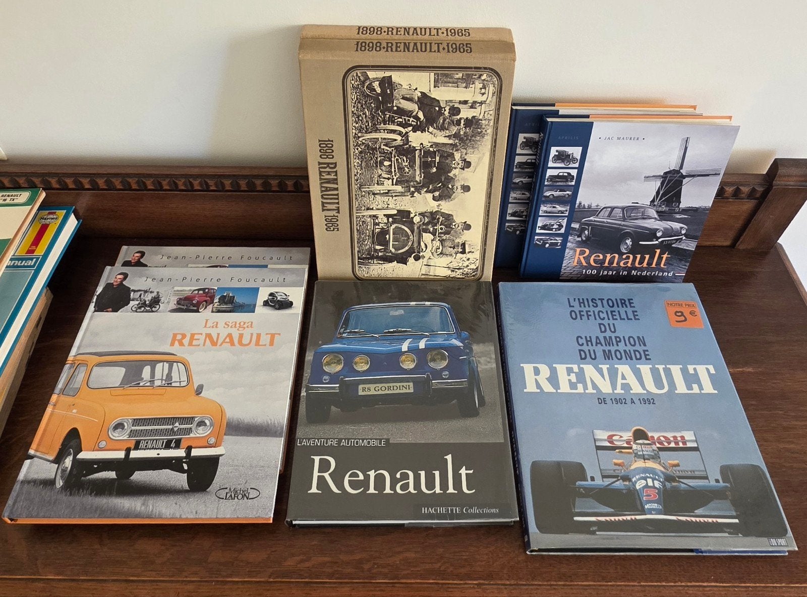 Grote collectie Renault boeken voor de liefhebber verzamelaa, Boeken, Ophalen of Verzenden, Renault