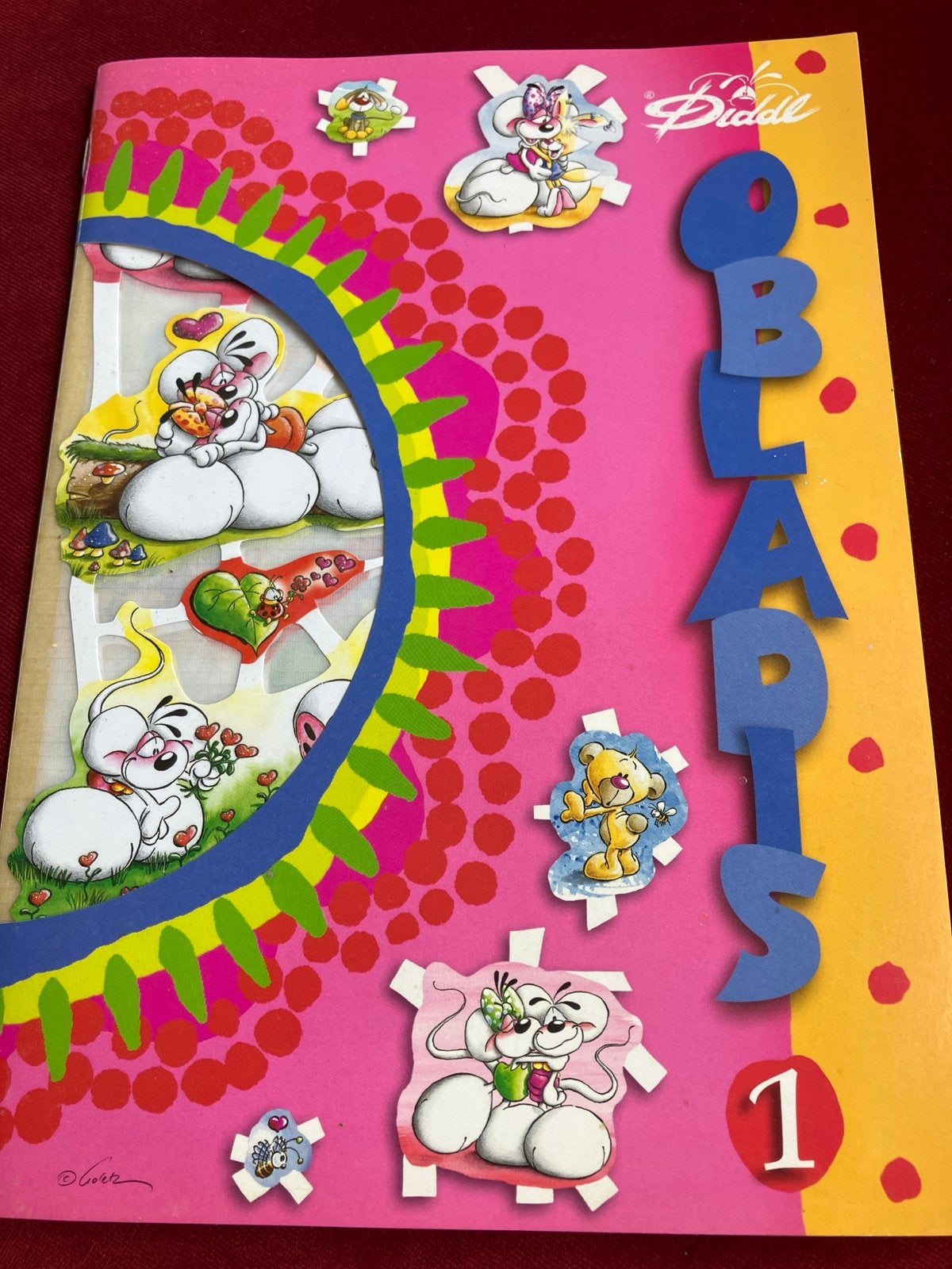 Diddl Oblaris Stickerboek - Deel 1, Ophalen of Verzenden