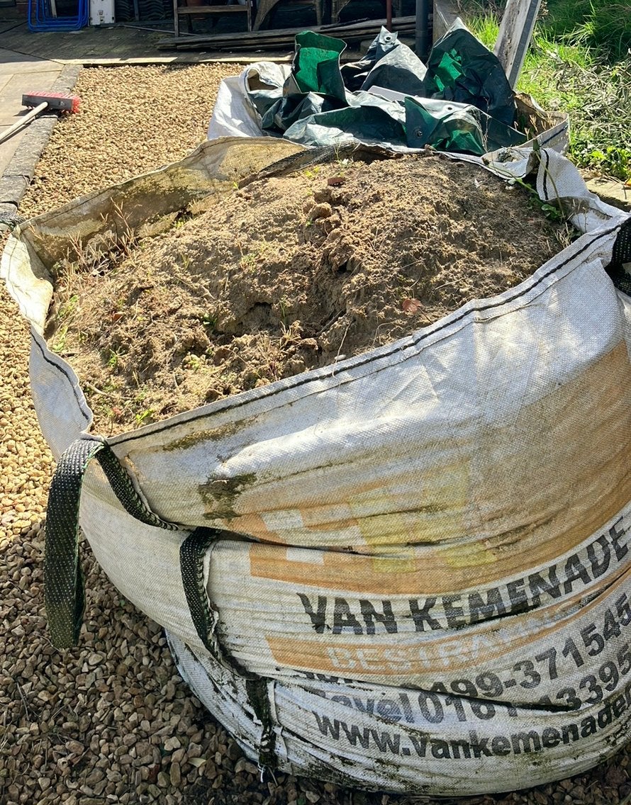 Ophoogzand / geel zand - ophalen in Gilze, Ophalen, Zo goed als nieuw, Ophoogzand