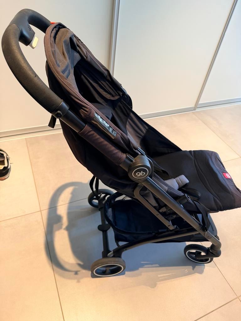 Compacte en opvouwbare  QBIT+ all city Pockit kinderwagen, Kinderen en Baby's, Buggy's, Ophalen, Gebruikt, Overige merken, Verstelbare rugleuning
