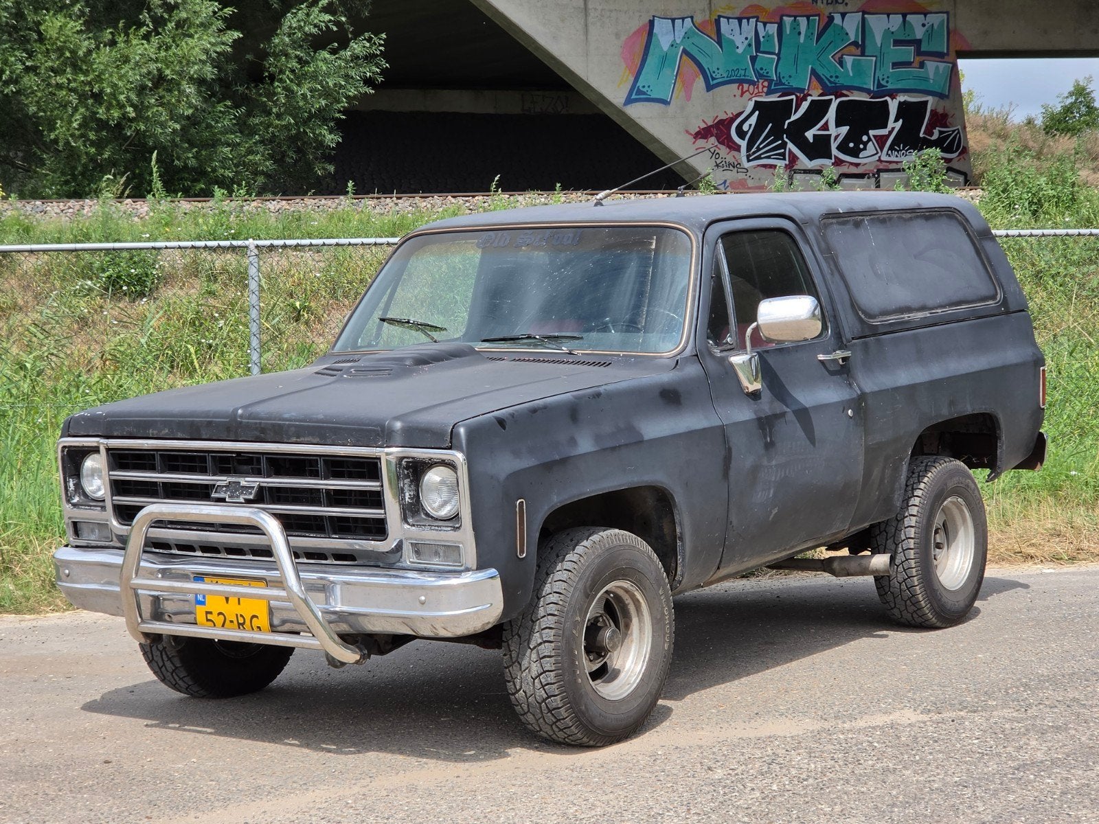 1979 GMC JIMMY  Blazer 4X4 wegenbelastingvrij LPG APK, Auto's, Oldtimers, Automaat, Bedrijf, Te koop