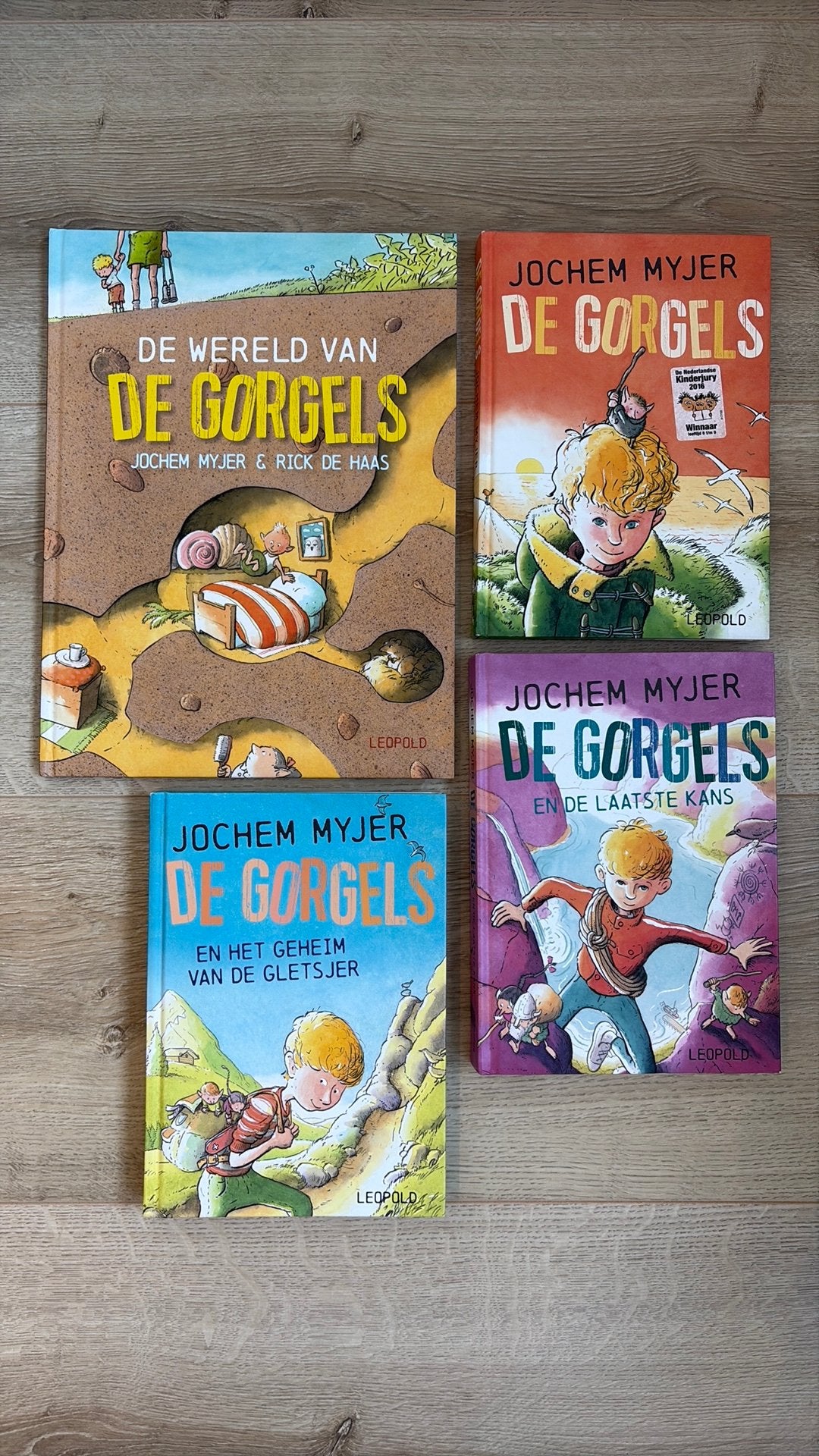 De Gorgels van Jochem Myjer, 4 delen, Boeken, Ophalen of Verzenden, Zo goed als nieuw, Fictie algemeen