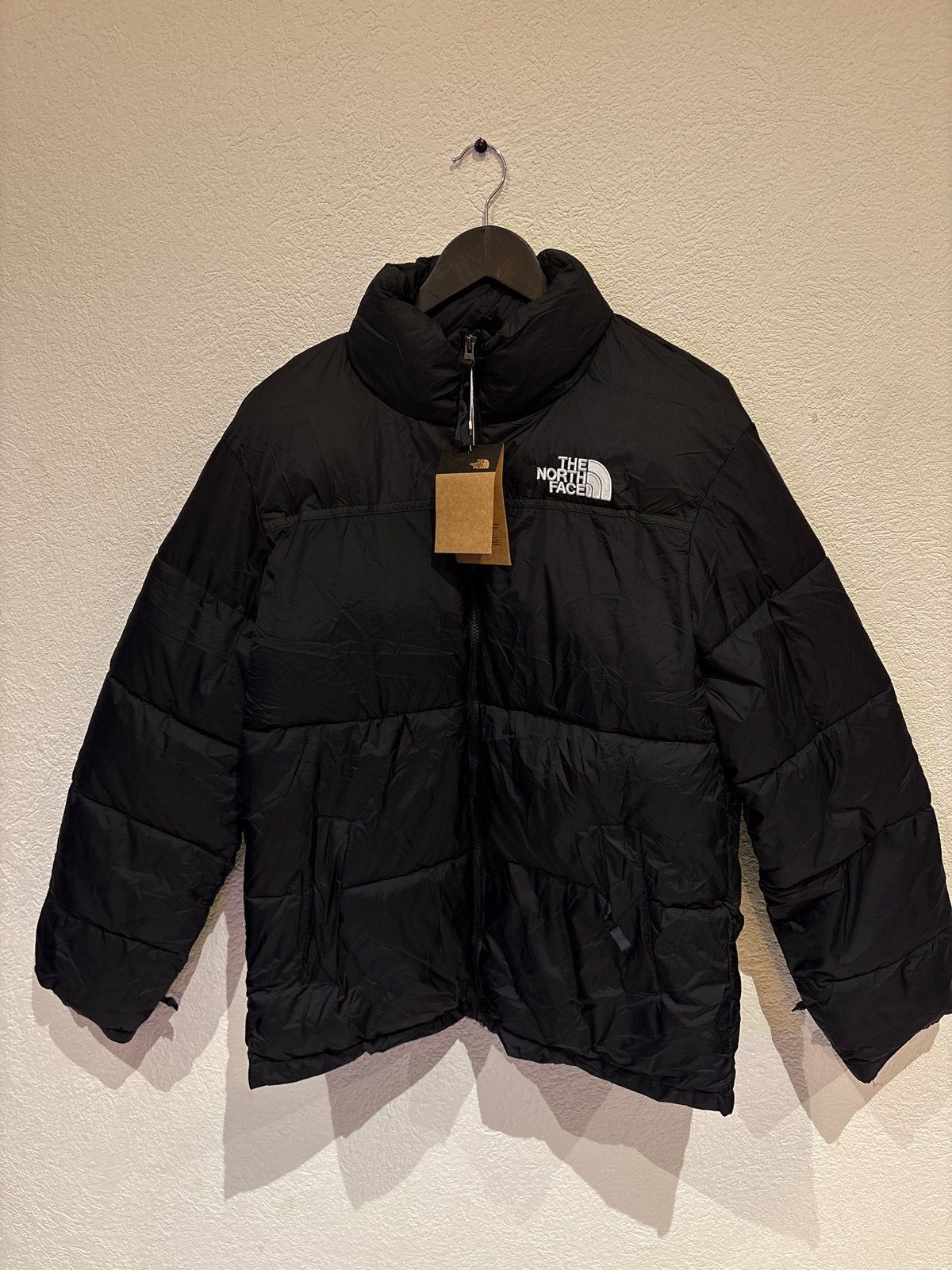 The North Face Puffer Jas Zwart Maat L, Ophalen of Verzenden, Nieuw, Maat 42/44 (L), Zwart
